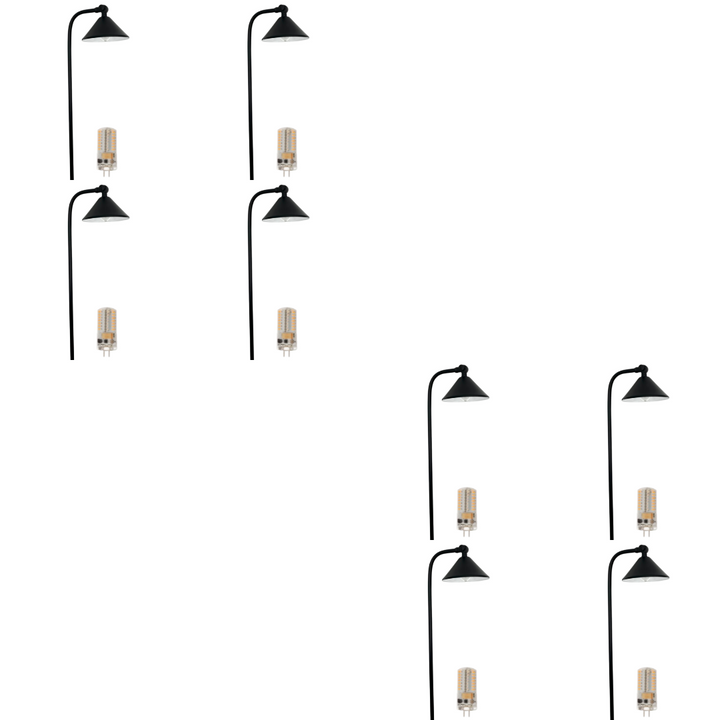 BPLP07 Tulay Bell Brass Path Light 4x/8x/12x G4 2W Dimmable 2700K Package Low Voltage Landscape Lighting