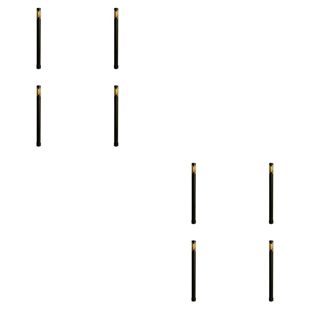 PLB25 4x/8x/12x Package Cast Brass Path and Area Light LED Low Voltage Pathway Outdoor Lighting Landscape Fixture 3W 3000K Bulb