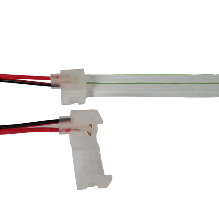 SLN 10 Pack Solderless Strip to Wire Connectors Package for 6x12mm Strip Light Neon