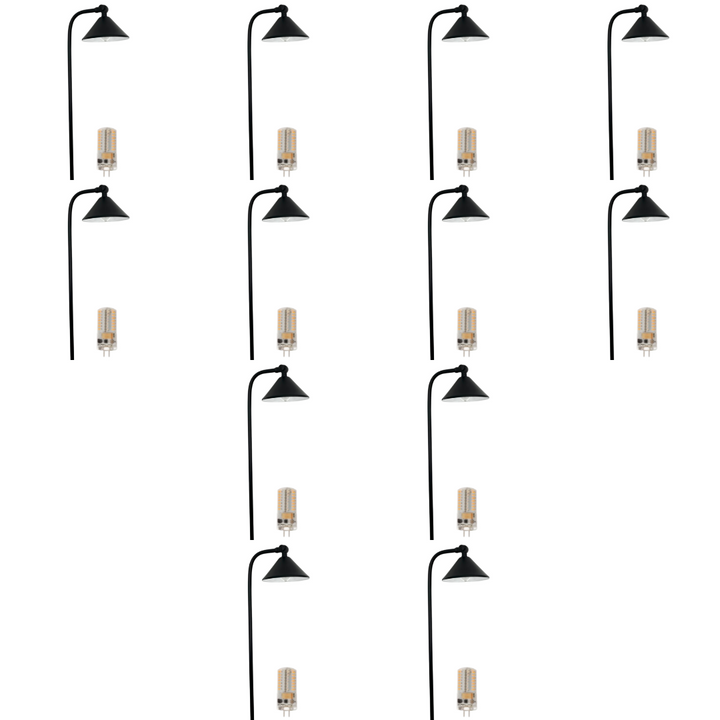 BPLP07 Tulay Bell Brass Path Light 4x/8x/12x G4 2W Dimmable 2700K Package Low Voltage Landscape Lighting