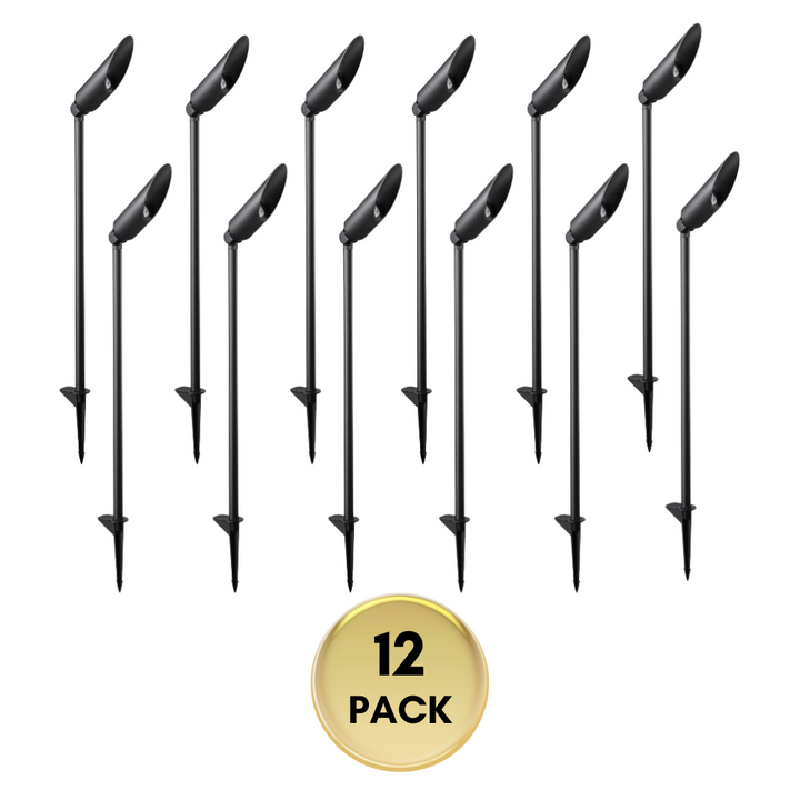 SPAL01 Acuto Tall Spotlight Low Voltage Aluminum 7W 3000K Warm White MR16 LED Spotlight Outdoor Landscape Lighting