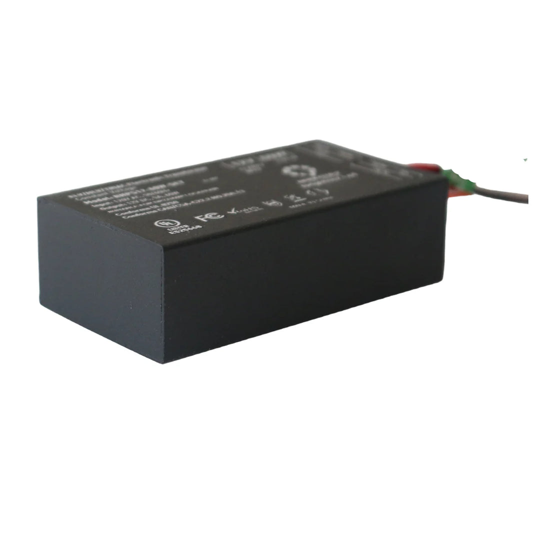 12V/24V DC Low Voltage Dimmable Compact Transformers UL Listed LED Driver IP65 Outdoor Rated