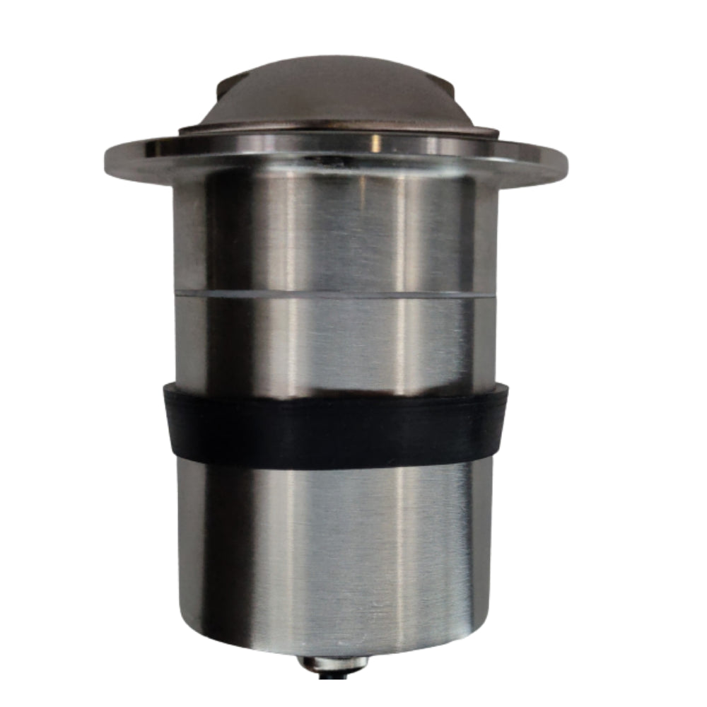 UNS04 4x/8x/12x Package Stainless Steel Bi Directional Two Slit In-Ground Low Voltage LED In Ground Landscape Lighting with 5W 3000K Bulb