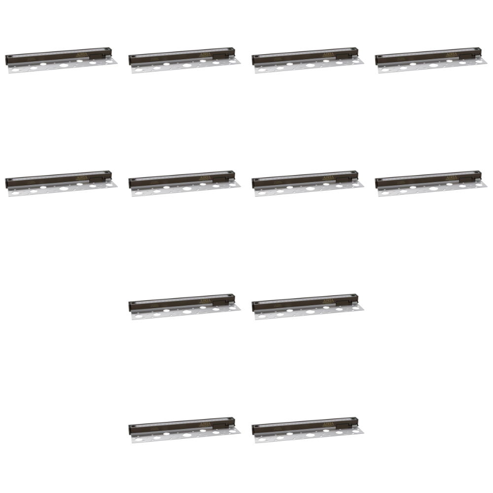 STB20 4x/8x/12x Package Brass Cast Brass Hardscape Light | 4W 12" Integrated LED 3000K Low Voltage Landscape Light