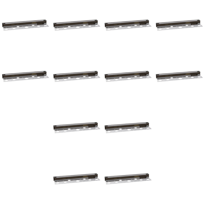 STB20 4x/8x/12x Package Brass Cast Brass Hardscape Light | 4W 12" Integrated LED 3000K Low Voltage Landscape Light