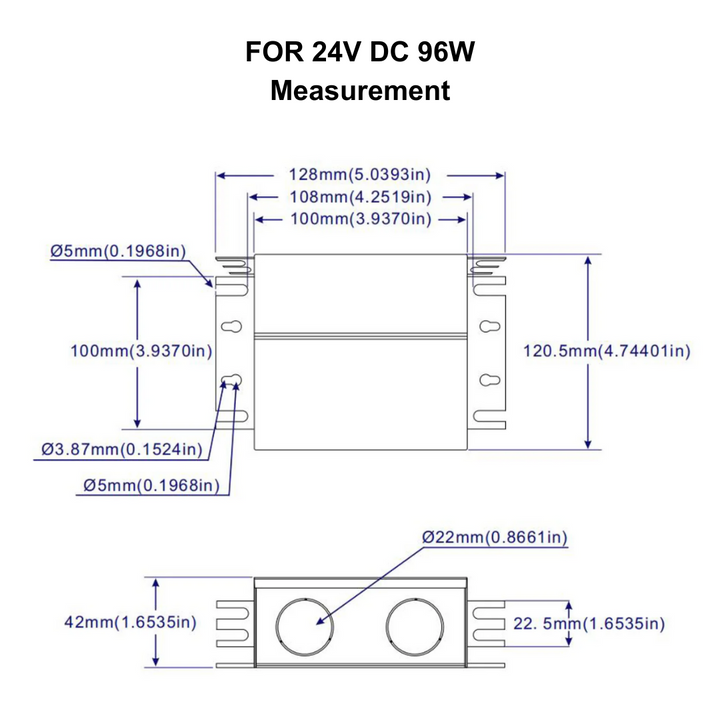 TSDC02 12V/24V DC Low Voltage Dimmable Junction Box Transformers UL Listed LED Driver Outdoor Rated