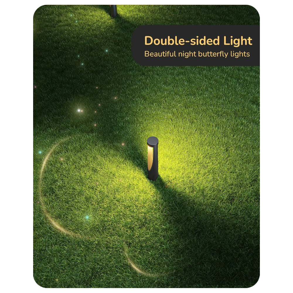 ALP50 6-Pack 2W 3000K Double-sided Light LED Landscape Pathway Light Package, 12V AC/DC