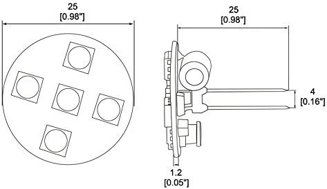 Bombilla LED G4 2W/3W/3.5W/5W 12V Bi-Pin | Accesorio de iluminación de paisaje