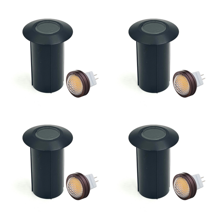 UNBP07 Mortirolo Brass / Stainless Steel In-Ground Well Light 4x/8x/12x MR8 2.5W Dimmable 2700K Package Low Voltage Outdoor Lighting