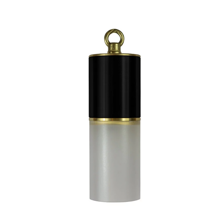 Brilliance Glacier Low Voltage Directional MR16 Brass and Acrylic Hanging Pendant Downlight Outdoor Landscape Lighting