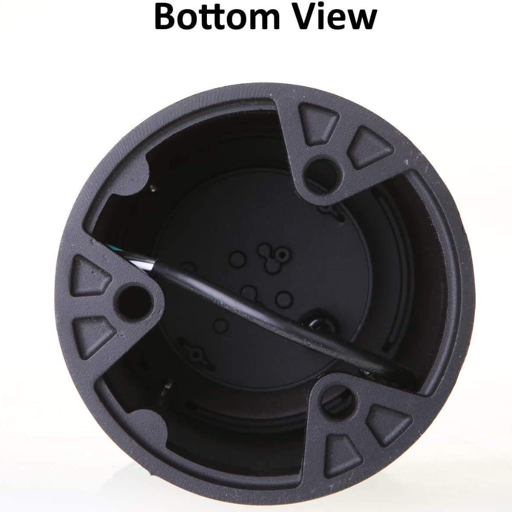 BPLA01 38" 120V 20W 3000K/5000K or 3CCT 1600LM Black Aluminum Flat-Top Bollard Light Line Voltage Commercial Bollard Path Light Outdoor Lighting