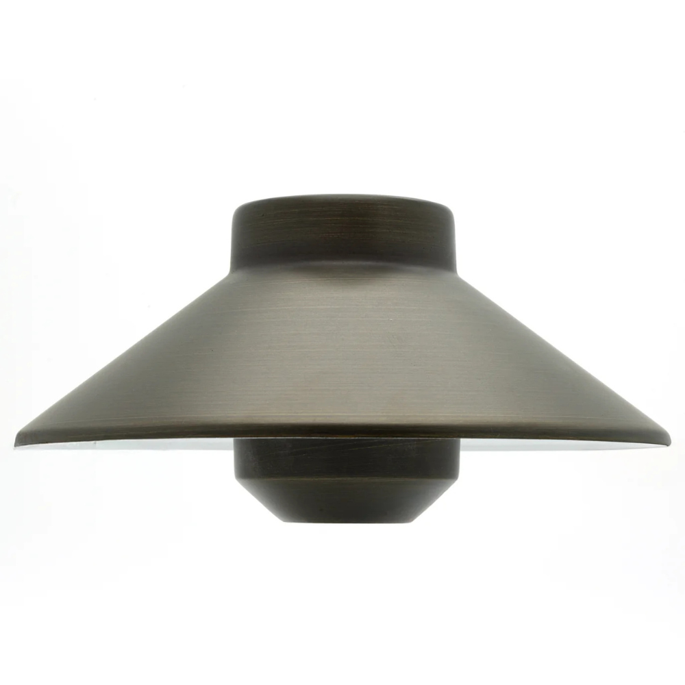 Outdoor Landscape Lighting LED 12V Low Voltage JT-LV-140 Solid Cast Brass Hat Path Light - 12V Low Voltage Landscape Lighting