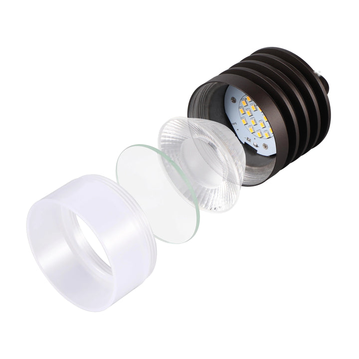 HLSL02 Calvo Low Voltage Oil-Rubbed Bronze Cylinder Pendant 4.5W 2700K Integrated LED Aluminum Light Hanging Patio Light