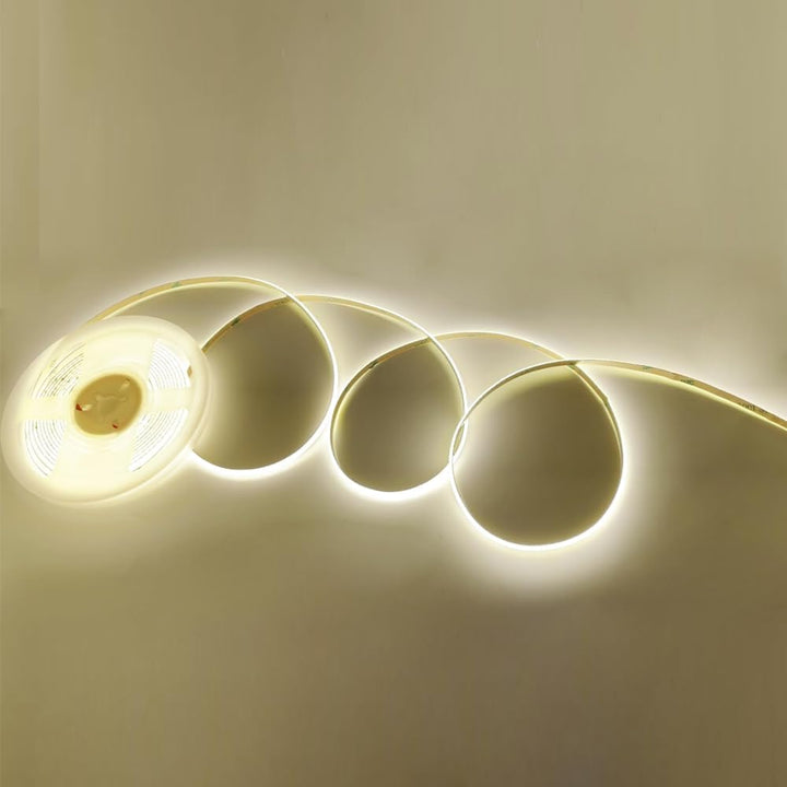 SLD07 Dotless Linear LED Tunable CCT (2700K-6500K) 3.63W/ft for 5mm and 4.5W/ft for 10mm COB Strip Lights Low Voltage DC24V Tape Light