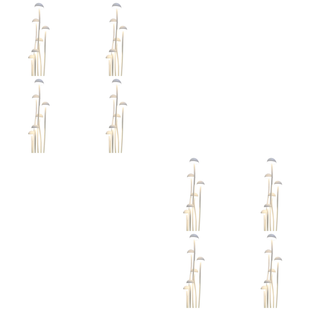 CDPA71 4x/8x/12x Package Mushroom Aluminum 3000K Warm White Integrated LED Low Voltage Path Light