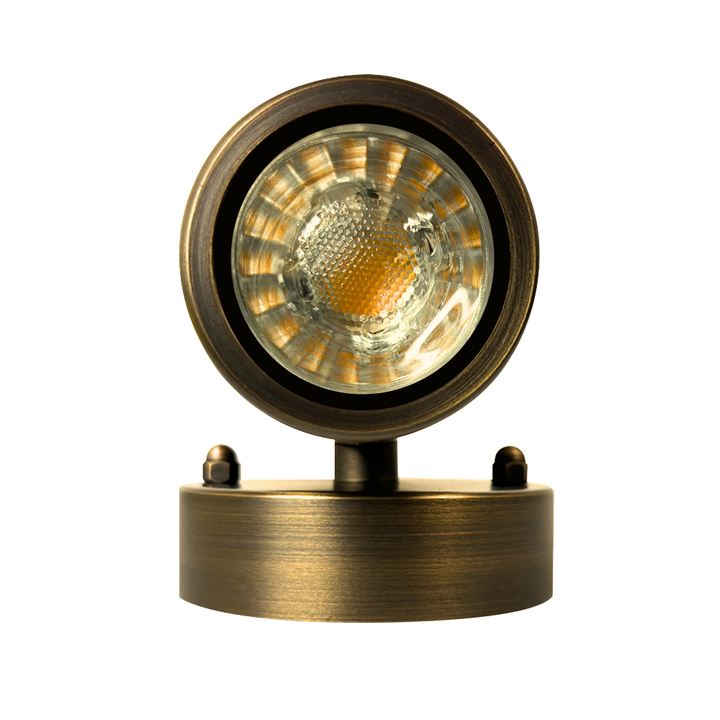 SCB05 4x/8x/12x Package LED Cylinder Up Down Light 2 Directional Brass Sconce Lighting with 12V Low Voltage 5W 3000K Bulb