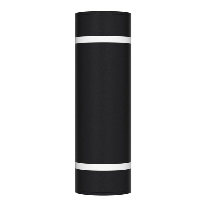 SCSH01 120V Line Voltage LED Stainless Steel Cylinder Up Down Light 2 Directional Sconce Lighting Medium Base Sockets