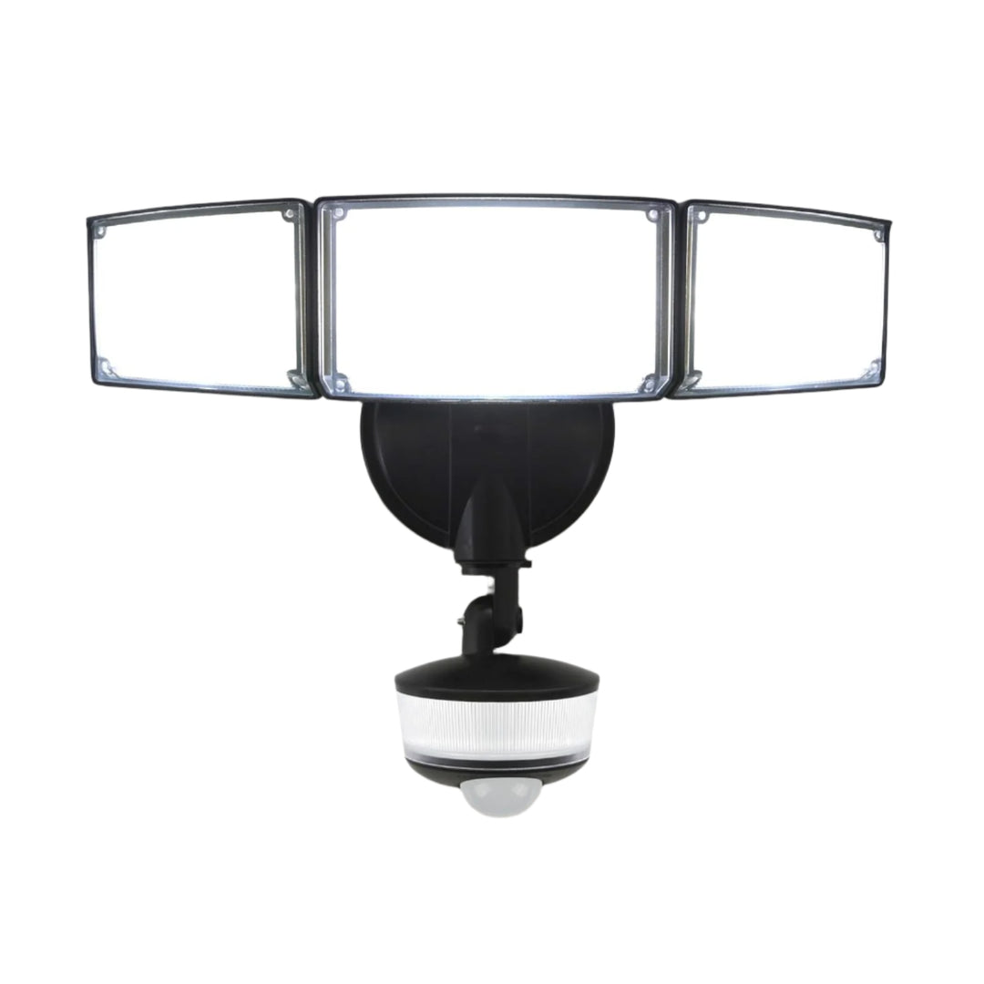 74W Wired Outdoor LED Flood Light, 120V 5000K Motion-Sensor Security Light 8000LM, IP65