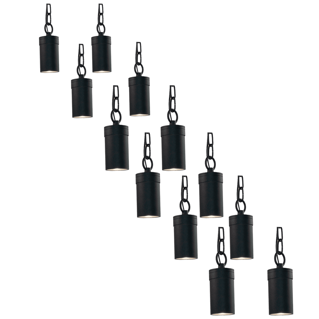 CD90 4x/8x/12x Package Low Voltage 3000K Warm White Integrated LED Philips Bulb Cylinder Pendant Light Hanging Spotlight