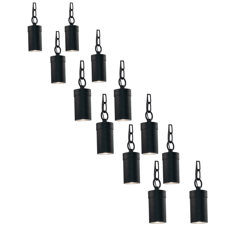 CD90 4x/8x/12x Package Low Voltage 3000K Warm White Integrated LED Philips Bulb Cylinder Pendant Light Hanging Spotlight