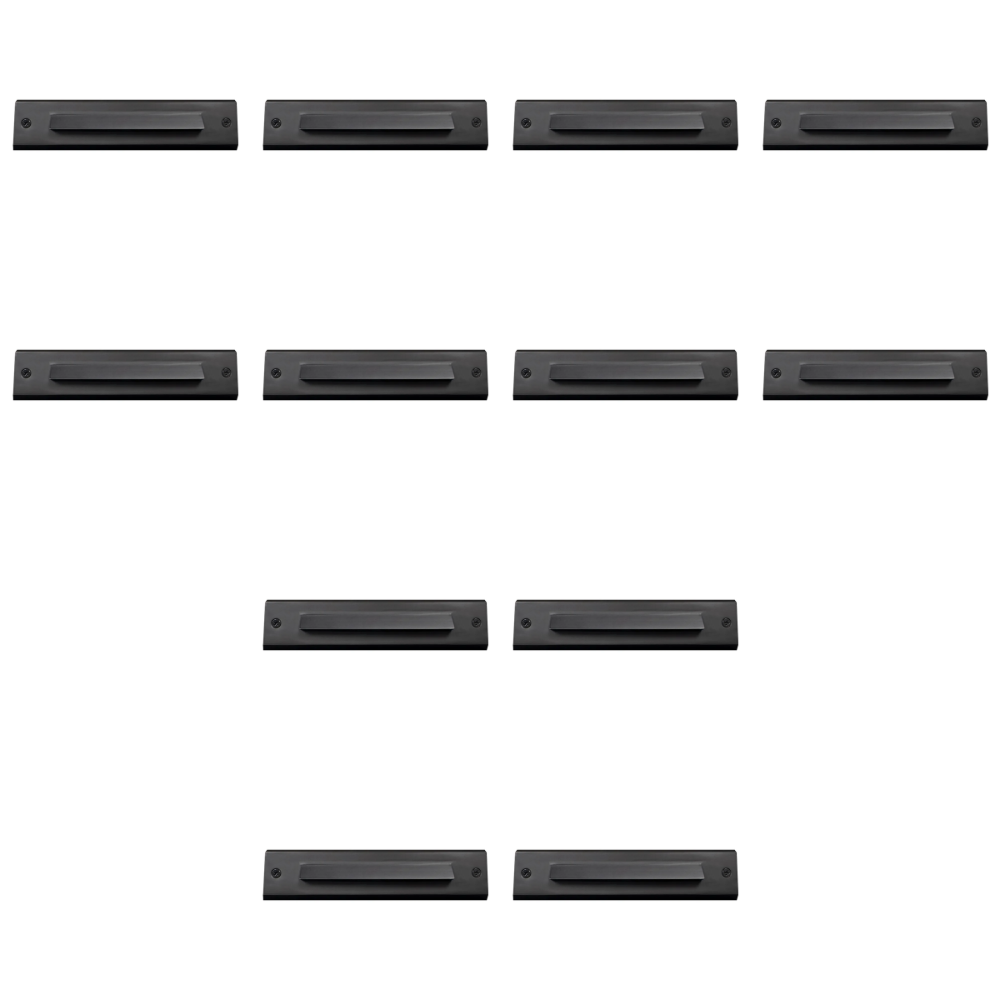 STB16 4x/8x/12x Package 2W LED Cast Brass 12V Low Voltage Surface Mounted Slim Horizontal Outdoor & Indoor Step Light