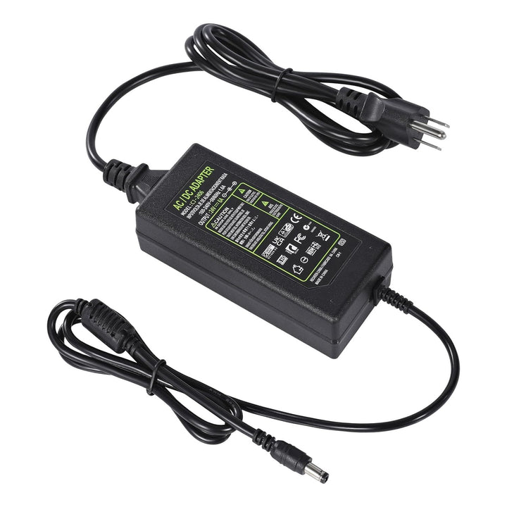 LED Strip Lights 24V 6A 144W Power Supply, LED Strip Adapter, 100-240V AC to 24V DC Transformer with DC Output Jack for Neon Rope Light Compatible with 5.5mmx2.5mm, LED Light