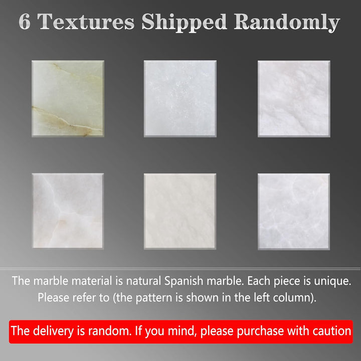SCH12 Alabaster Marble 15" Indoor Wall Sconce Light Dimmable LED E12 Candelabra Base Socket Line Voltage 120V