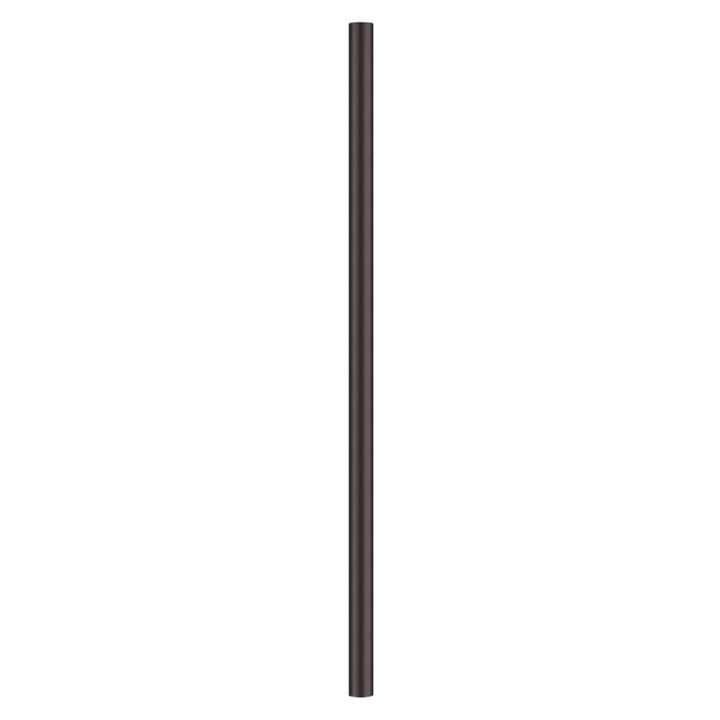 Outdoor Cast Aluminum Post -  Outdoor Lamp Post 84" x 3" Cast Aluminum, Bronze Finish - 7615-07
