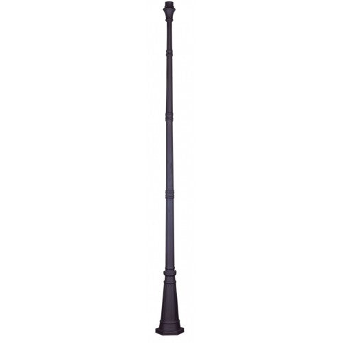 Outdoor Cast Aluminum Post -  Outdoor Lamp Post 114.5" x 10.25" Cast Aluminum, Bronze Finish - 7617-07