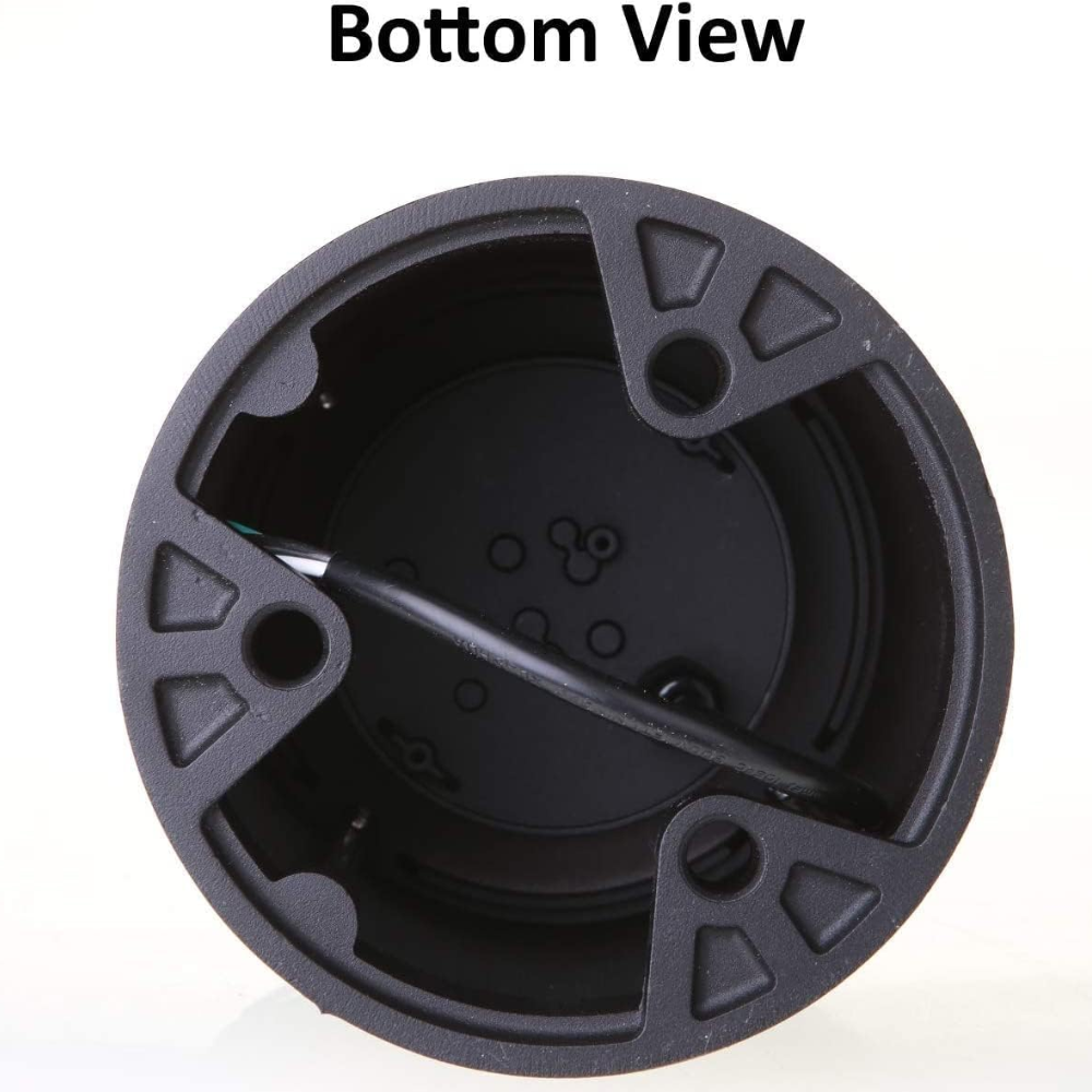 BPLA04 38" 120V 20W 3000K/4000K/5000K 3CCT 2400LM Black Aluminum Flat-Top Bollard Light Line Voltage Commercial Bollard Path Light Outdoor Lighting