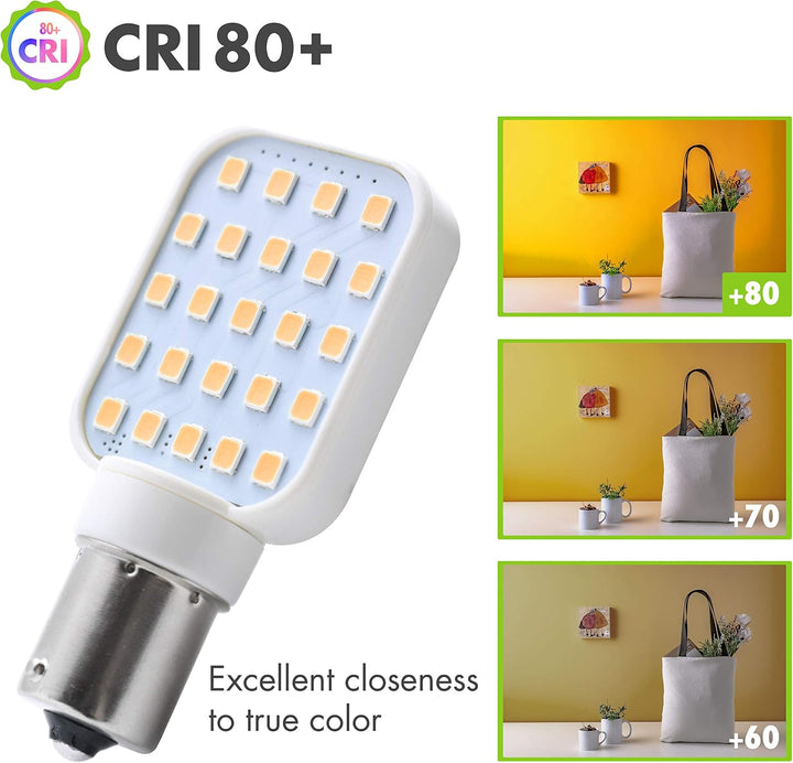 BA15S 3.5W 12V LED Bombilla estilo bayoneta | Accesorio de iluminación de paisaje 