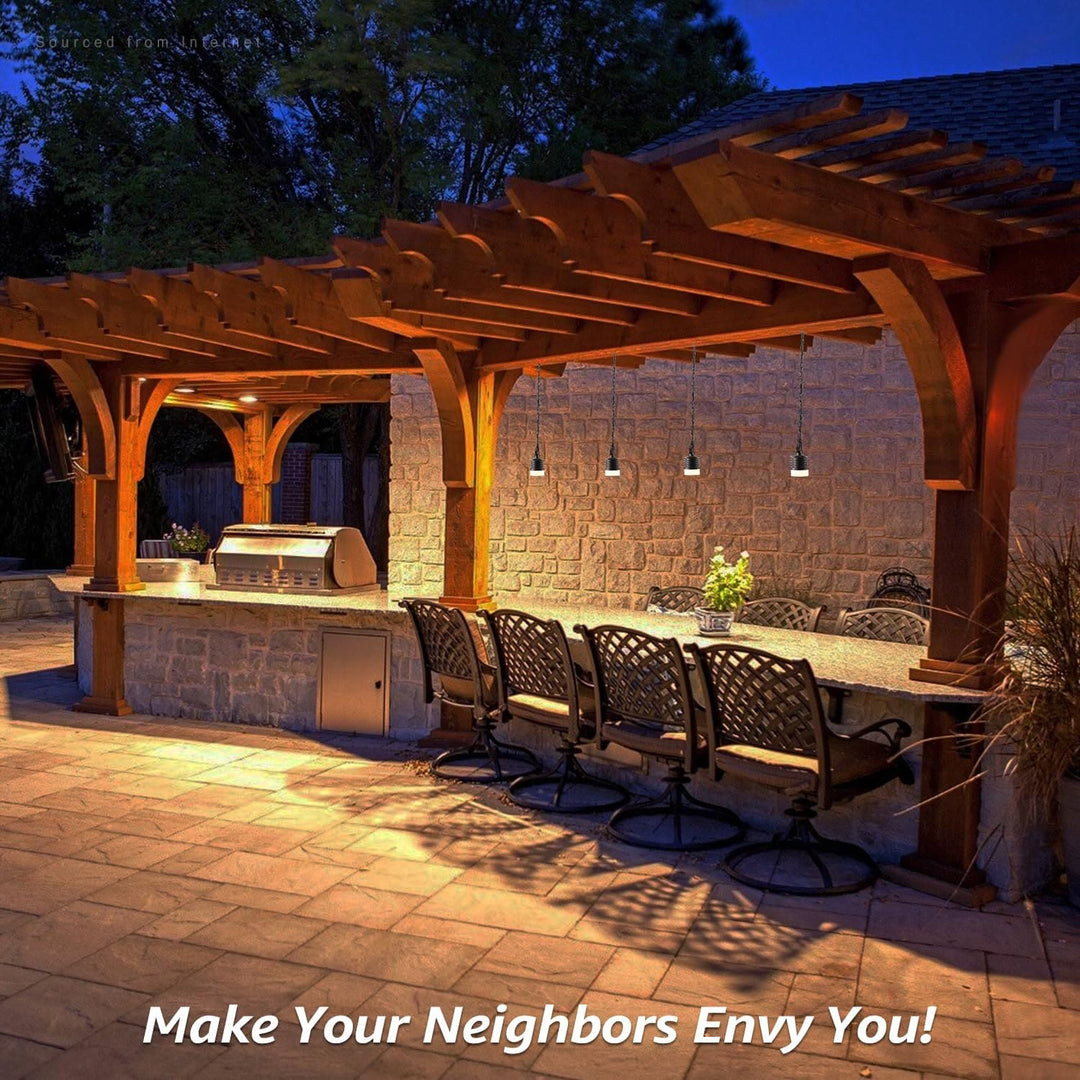 HLSL02 Calvo Low Voltage Oil-Rubbed Bronze Cylinder Pendant 4.5W 2700K Integrated LED Aluminum Light Hanging Patio Light