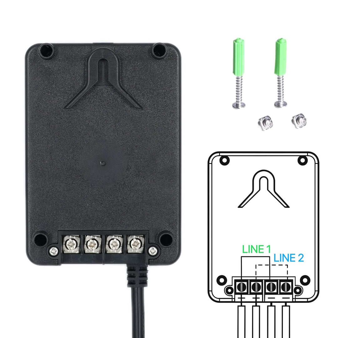 Outdoor Landscape Lighting LED 12V Low Voltage TSDCT12100 DC12V 100W Low Voltage Transformer with Photocell & Timer