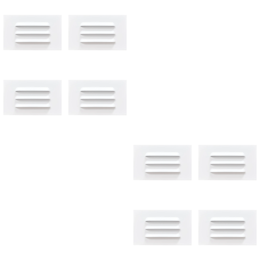 STA11 4x/8x/12x Package 3.5W 12V Low Voltage 3000K Warm White Integrated Rectangular Waterproof Horizontal LED Aluminum Step Light Wall Lighting Fixture