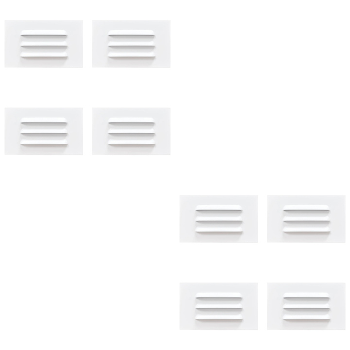 STA11 4x/8x/12x Package 3.5W 12V Low Voltage 3000K Warm White Integrated Rectangular Waterproof Horizontal LED Aluminum Step Light Wall Lighting Fixture