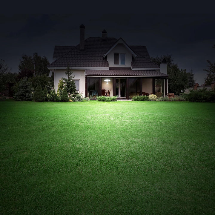 74W Wired Outdoor LED Flood Light, 120V 5000K Motion-Sensor Security Light 8000LM, IP65