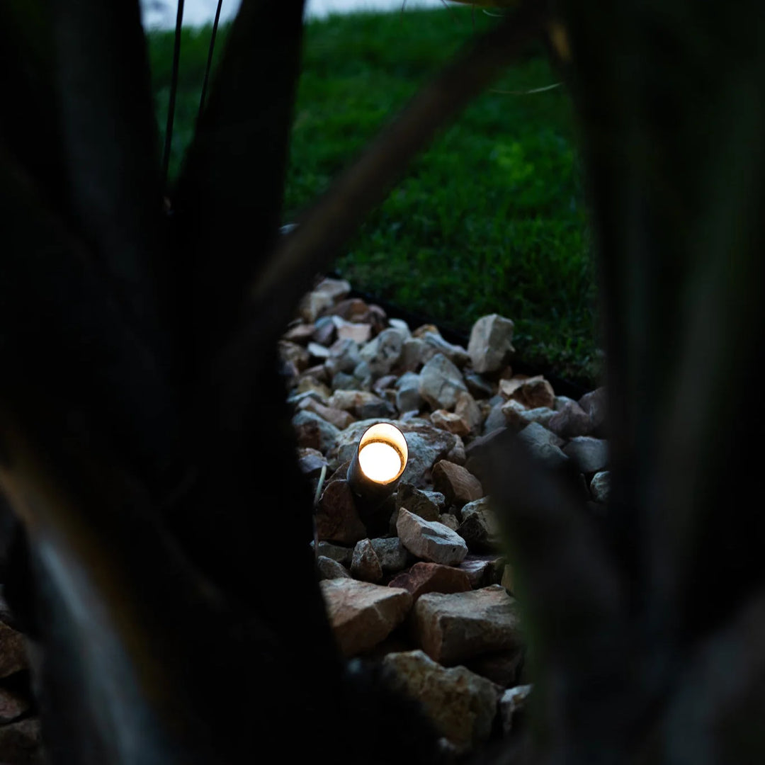 SPBP04 Rein Brown Brass Spot Light Low Voltage Outdoor Lighting