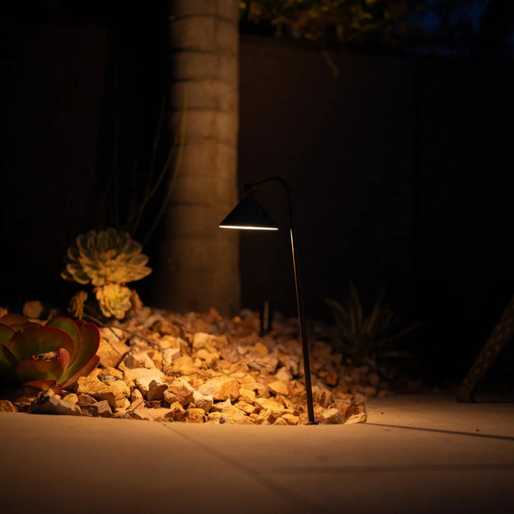 BPLP07 Tulay Bell Brass Path Light Low Voltage Landscape Lighting