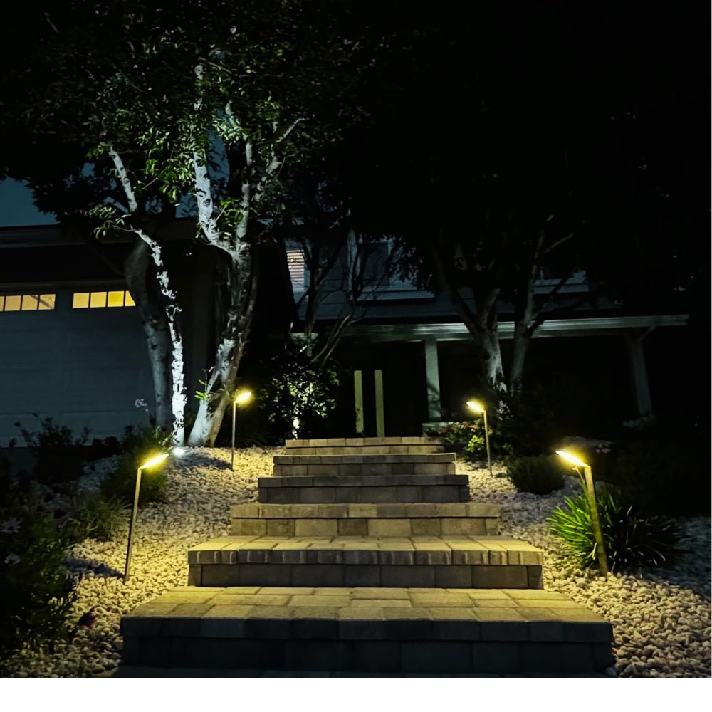 Outdoor Landscape Lighting LED 12V Low Voltage CDPS59 4x/8x/12x Package 3W Stainless Steel 12V Low Voltage LED Linear Path Light Directional Fixture