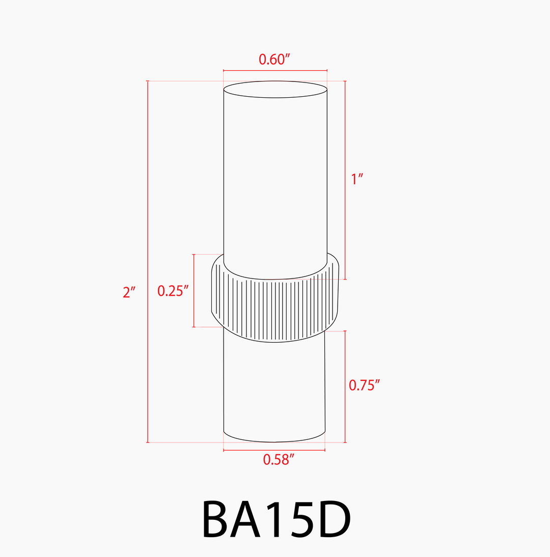 Outdoor Landscape Lighting LED 12V Low Voltage BA15D 3.5W Bayonet Style LED Capsule 12V Low Voltage Energy Efficient 1156 Light Bulb