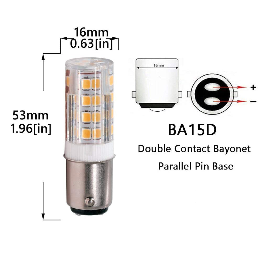 Outdoor Landscape Lighting LED 12V Low Voltage BA15D 3.5W Bayonet Style LED Capsule 12V Low Voltage Energy Efficient 1156 Light Bulb