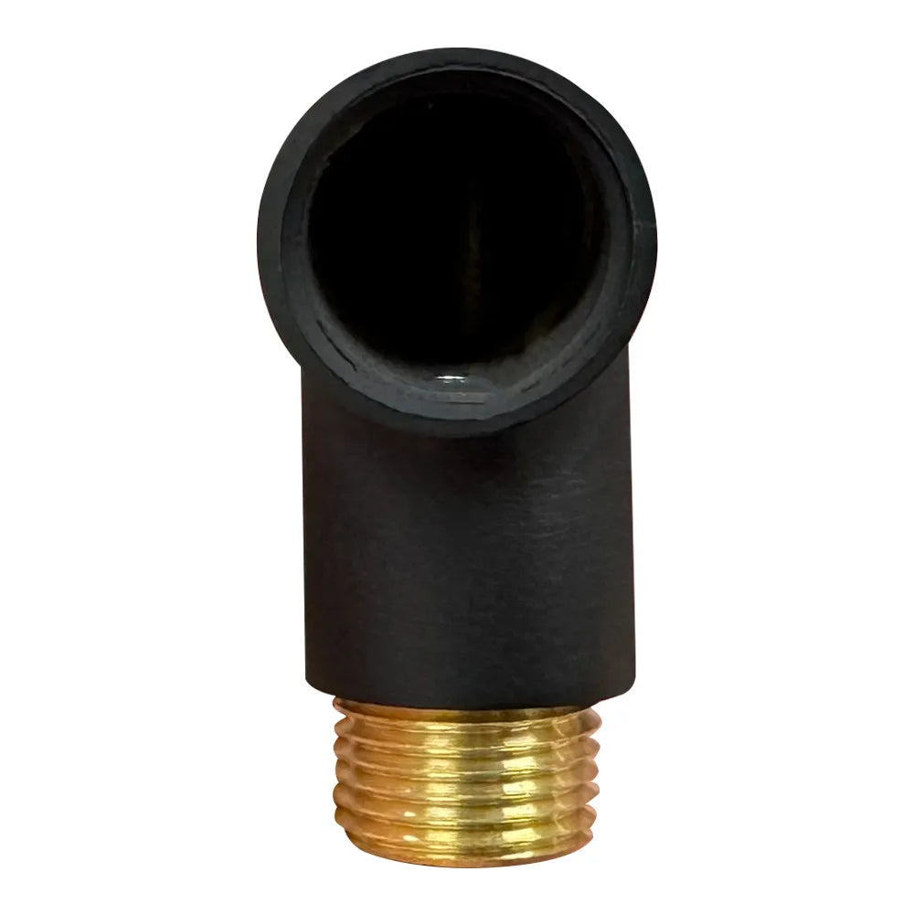 Outdoor Landscape Lighting LED 12V Low Voltage BRL2 Cast Brass 90° Coupling | Landscape Lighting Accessory Extension