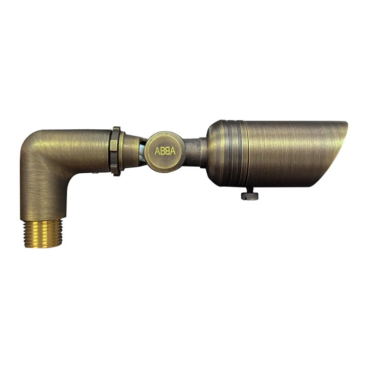 Outdoor Landscape Lighting LED 12V Low Voltage BRL2 Cast Brass 90° Coupling | Landscape Lighting Accessory Extension