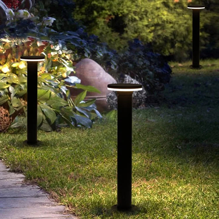CDPA64 Cast Aluminum Path Light | 12W 3000K Warm White Integrated LED Low Voltage Landscape Light