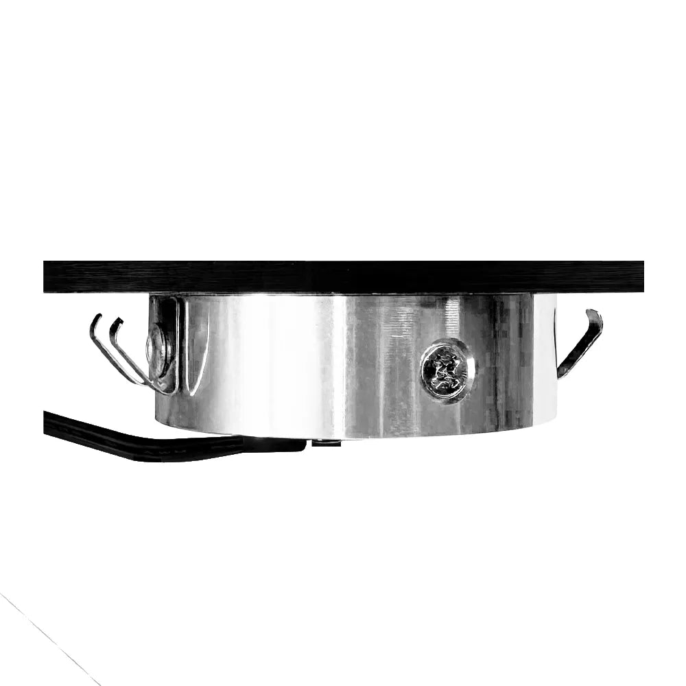 Outdoor Landscape Lighting LED 12V Low Voltage CB06 4x/8x/12x Package 1.5W DC12V Low Voltage Dimmable Recessed Square Cast Aluminum LED Puck Light Cabinet Downlighting 3000K or 5000K