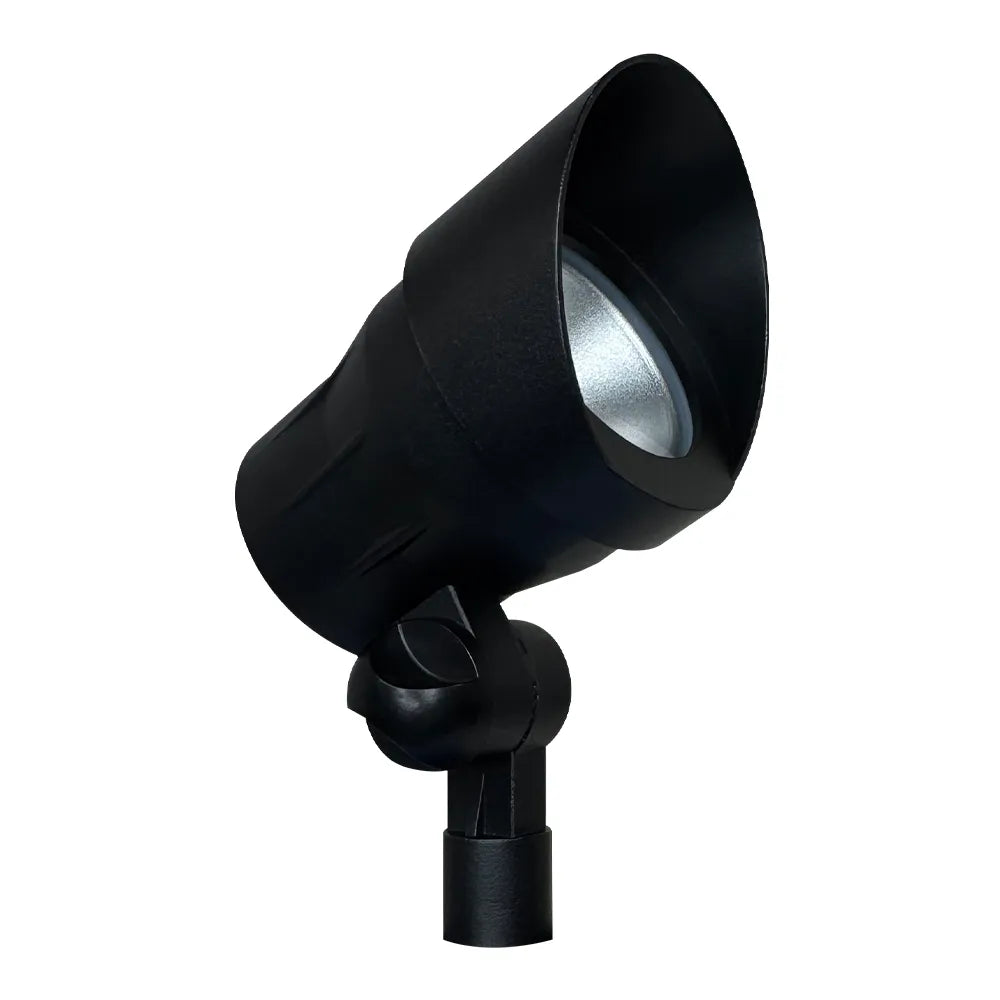 CD45 Cast Aluminum Spotlight | 5W 3000K Warm White Integrated LED Low Voltage Landscape Light