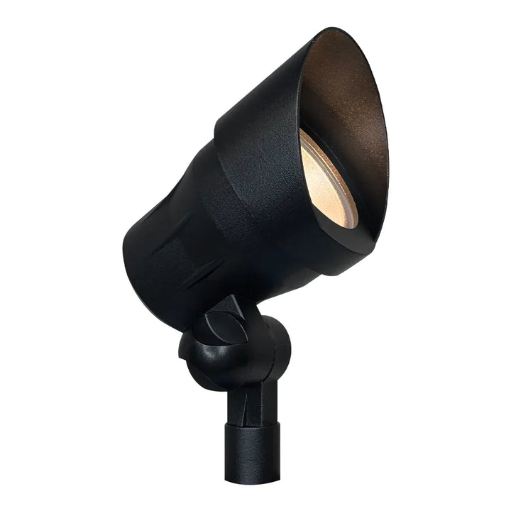 CD45 Cast Aluminum Spotlight | 5W 3000K Warm White Integrated LED Low Voltage Landscape Light