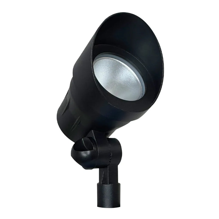 CD45 Cast Aluminum Spotlight | 5W 3000K Warm White Integrated LED Low Voltage Landscape Light