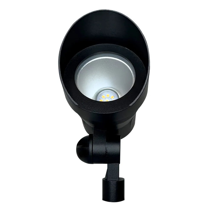 CD45 Cast Aluminum Spotlight | 5W 3000K Warm White Integrated LED Low Voltage Landscape Light