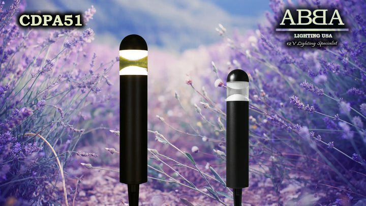 CDPA51 Cast Aluminum Path Light | 3W 3000K Warm White Integrated LED Low Voltage Landscape Light